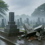 お墓の台風対策ガイド｜墓石の倒壊・冠水リスクを防ぐには？