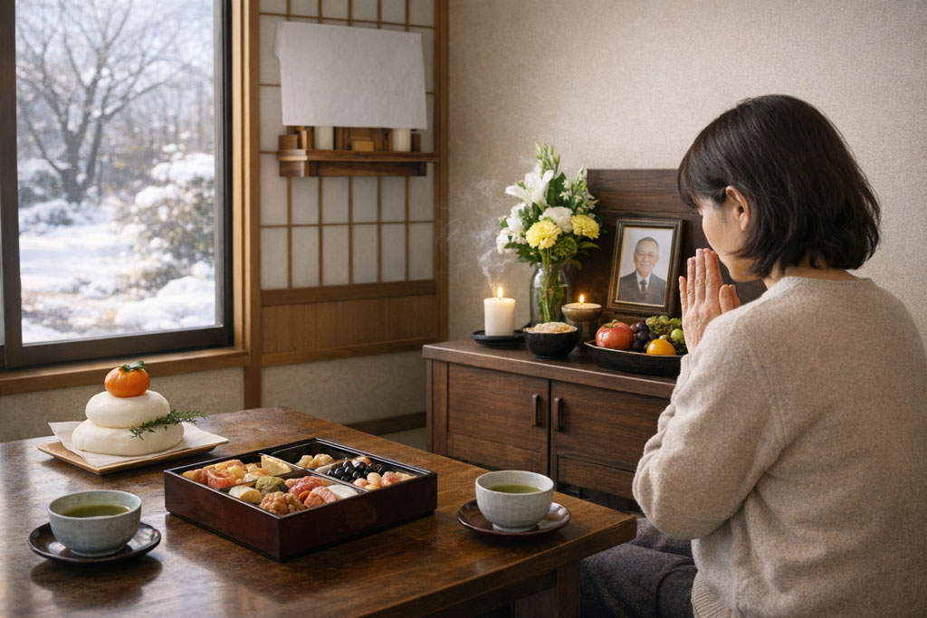 喪中の新年はどう迎える？お正月の挨拶・神棚封じ・墓参りの基本マナー